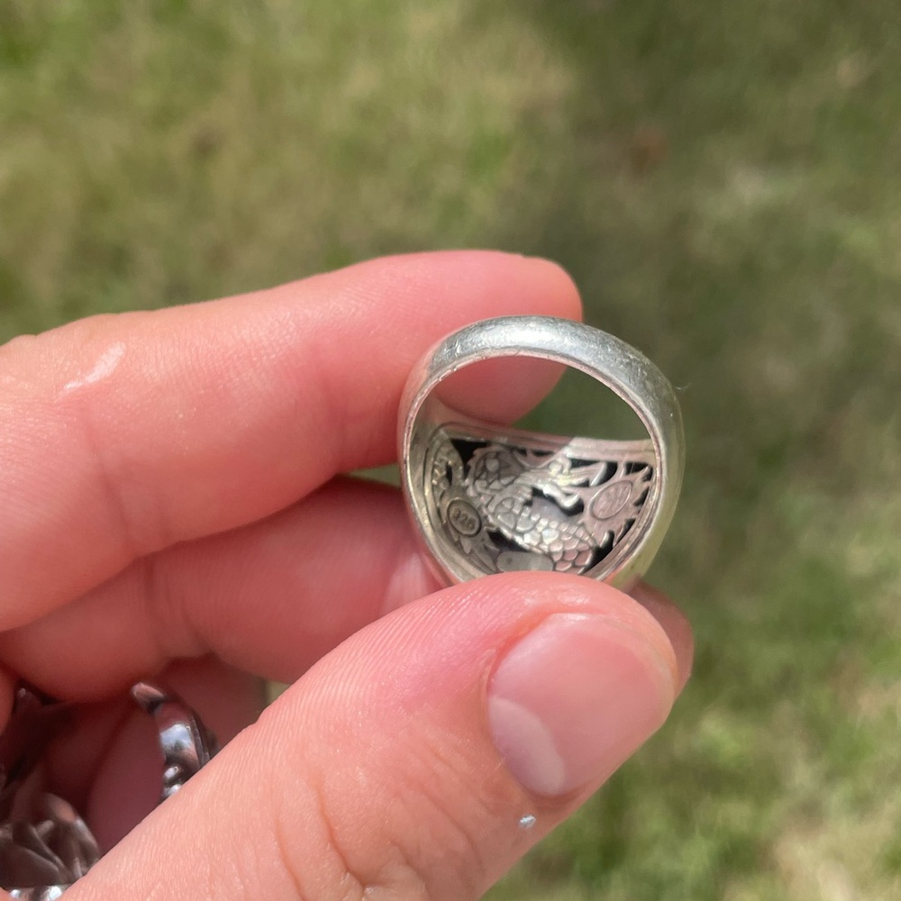 925silver Dragon Ring - image 3